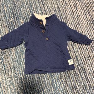 NEW - Never Worn Carter's Navy Quilted Kids Pullover